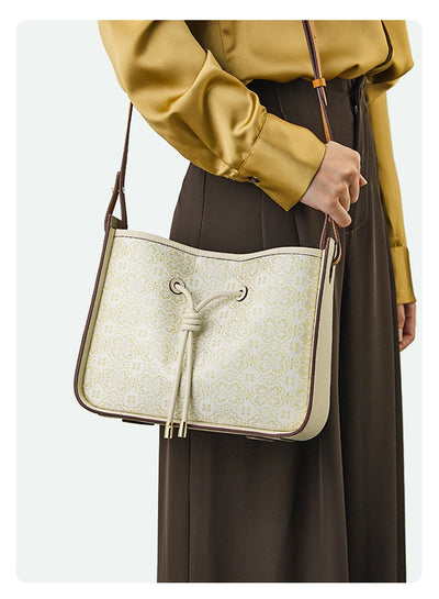 Bolso de Cuero Genuino Estilo Minimalista Lujo - Gran Capacidad - Image 19