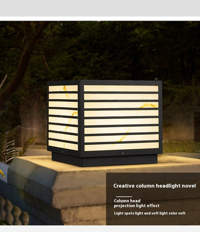 Lámpara Solar de Pedestal para Jardín - Resistente al Agua - Image 25