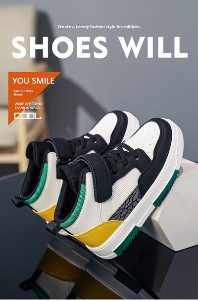 Tenis Altos para Niños - Zapatillas Deportivas Casuales - Image 10
