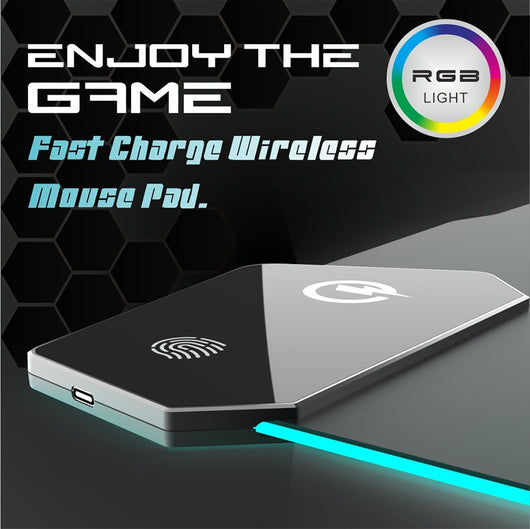 Tapete Gaming Luminoso Impermeable con Interfaz USB para Ratón