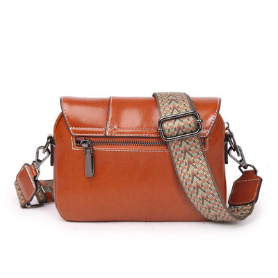 Bolso Crossbody de Cuero para Mujer con Cierre de Cremallera - Image 14