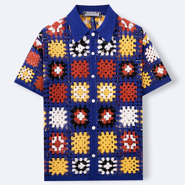 Blusa Tejida a Crochet con Diseño Calado