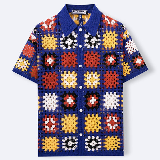 Blusa Tejida a Crochet con Diseño Calado - Image 2
