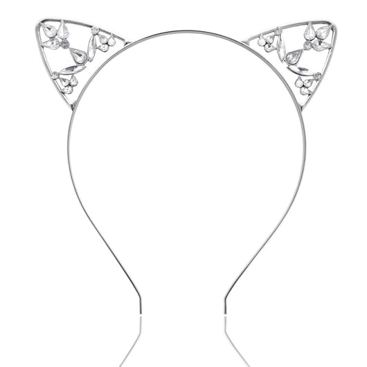 Diadema Orejas de Conejo con Detalles de Estrás en Aleación - Image 15