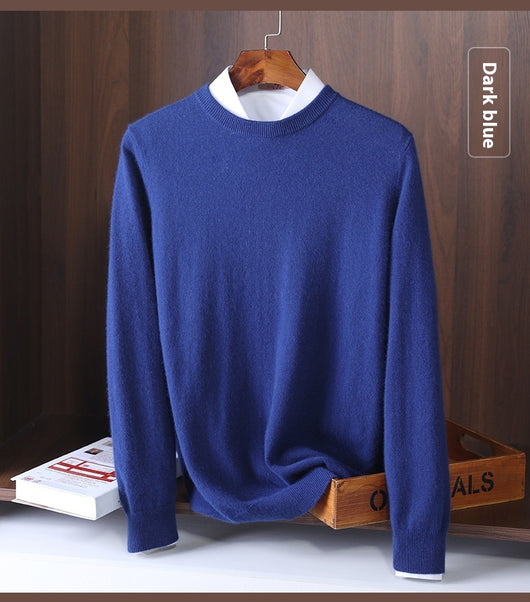Suéter Escote V Lana Estilo Coreano - Polera Base Versátil - Image 34