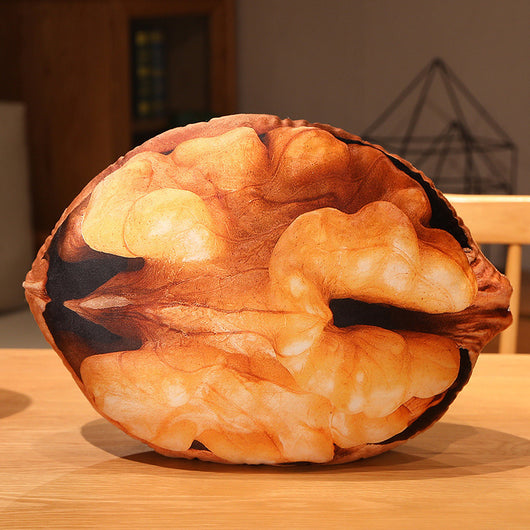 Almohada Decorativa Impresa con Diseño de Frutos Secos - Image 9
