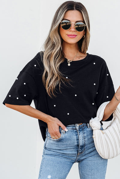 Blusa Elegante de Cuello Redondo y Manga Corta - Tendencia Europa y América - Image 22
