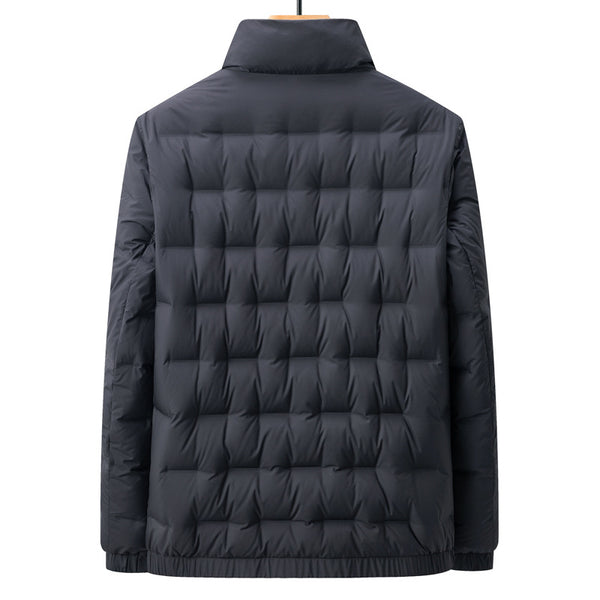 Chaqueta Abrigo Ligero con Tecnología Grafeno y Plumón de Pato Blanco