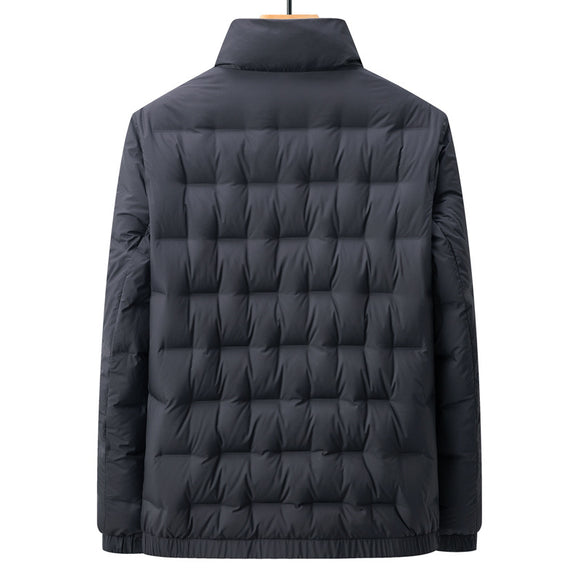Chaqueta Abrigo Ligero con Tecnología Grafeno y Plumón de Pato Blanco