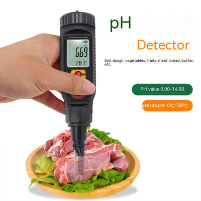 Medidor de pH Digital para Suelo, Frutas y Vegetales