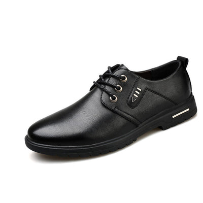 Zapatos Casuales de Cuero para Hombre con Suela Blanda y Plantilla Ergonómica - Image 9