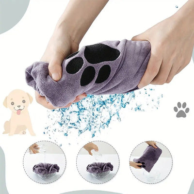 Toalla de Baño para Mascotas Secado Rápido Microfibra Extra Absorbente - Image 2