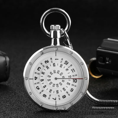 Reloj de Bolsillo Cadena de Cintura con Diseño Serpiente Vórtex de Personalidad Creativa - Image 10