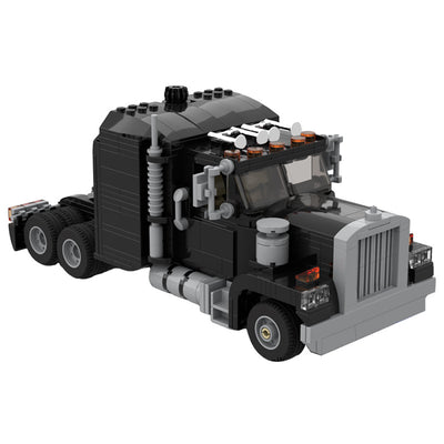 Modelo de Camión Trailer en Bloques de Construcción - Image 10