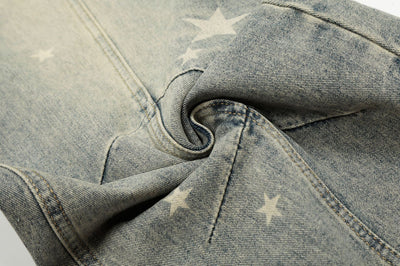 Pantalones Vaqueros de Algodón Desgastado con Estilo Vintage - Image 20