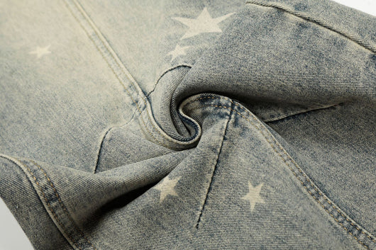 Pantalones Vaqueros de Algodón Desgastado con Estilo Vintage - Image 20