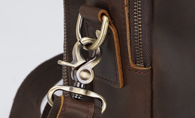 Maletín Ejecutivo de Cuero Crazy Horse Vintage para Hombre - Image 16
