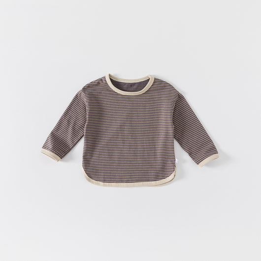 Playera Infantil a Rayas Casual para Otoño - Niños y Niñas - Image 8