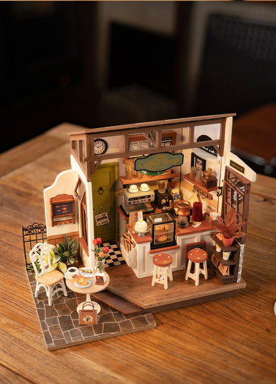 Puzzle 3D de Madera Artesanal - Modelo de Casa de Campo - Image 13