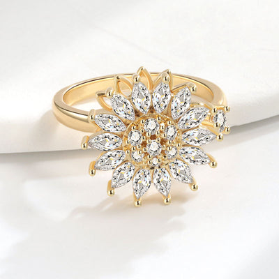 Anillo Giratorio de Plata de Ley S925 para Mujer - Image 3