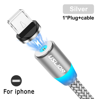 Cable Magnético 360° Triple Conector USB, Type-C y Micro USB - Image 32