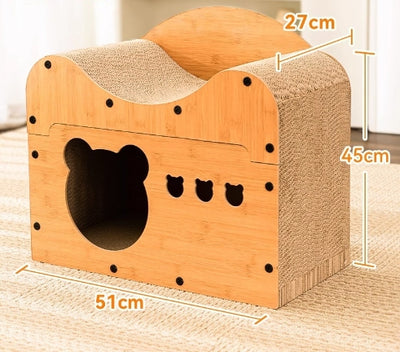 Rascador de Sisal para Gatos sin Desprendimiento de Fibras - Image 2