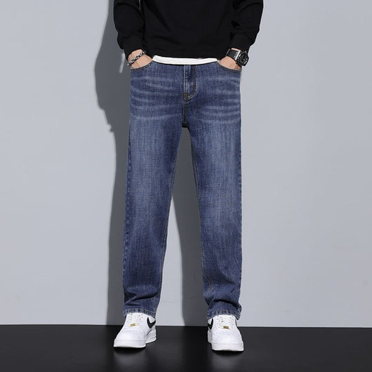 Pantalones Jeans Loose Straight Casual para Hombre - Image 8
