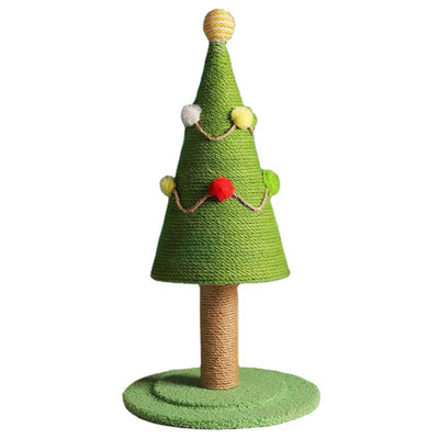 Árbol Rascador Navideño para Gatos con Materiales Naturales - Image 6