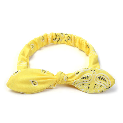Diadema elástica con moños de conejo - Image 12