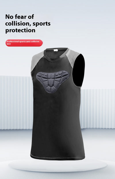 Chaleco Deportivo Anticolisión 3D para Hombre - Malla Transpirable Verano - Image 8
