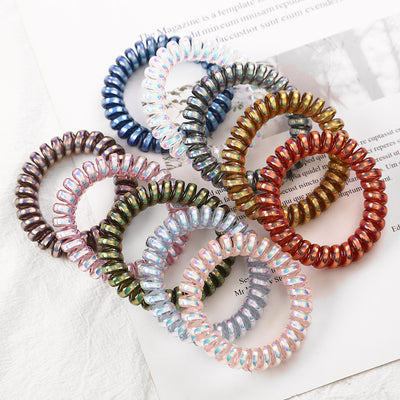 Elástico Resistente para Cabello Estilo Cordón Telefónico - Image 2