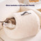 Pantuflas Cama Gato Lana Merino Desmontables y Lavables - Calidez y Seguridad