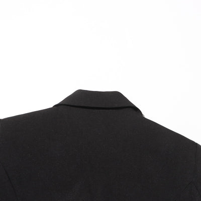 Blazer Elegante con Diseño Midriff para Mujer - Traje Ejecutivo Otoño - Image 13
