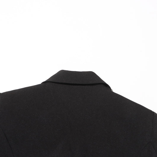 Blazer Elegante con Diseño Midriff para Mujer - Traje Ejecutivo Otoño - Image 13