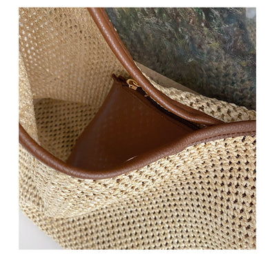 Bolso Tote Retro de Gran Capacidad - Versátil y Elegante - Image 8