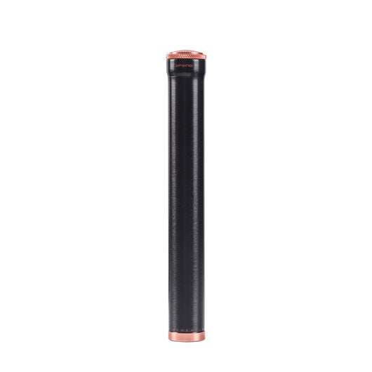 Red portable travel tube made of aluminum alloy with black caps and "RY TASTE JIFENG DEVICE" text. - Image 10