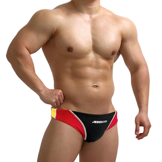 Traje de Baño Ajustable con Combinación de Colores para Hombre - Image 11