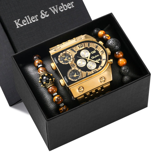 Reloj de Acero Multihuso con Esfera Grande para Hombre - Image 10