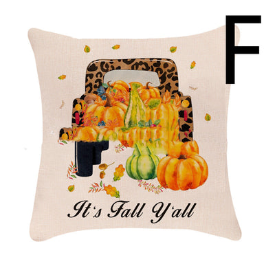 Fundas de Cojín Serie Calabaza Halloween para Sofá y Auto - Image 6