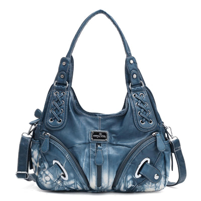 Bolso Bandolera Teñido a Mano Estilo Retro - Image 4