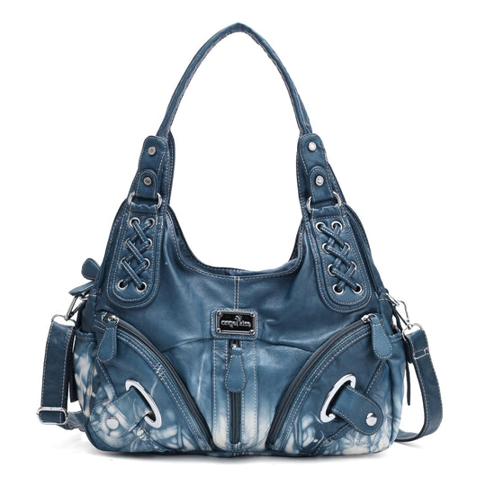 Bolso Bandolera Teñido a Mano Estilo Retro - Image 4
