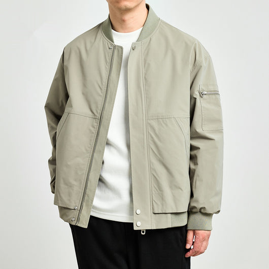Chaqueta Casual para Hombre en Colores Sólidos - Primavera - Image 13