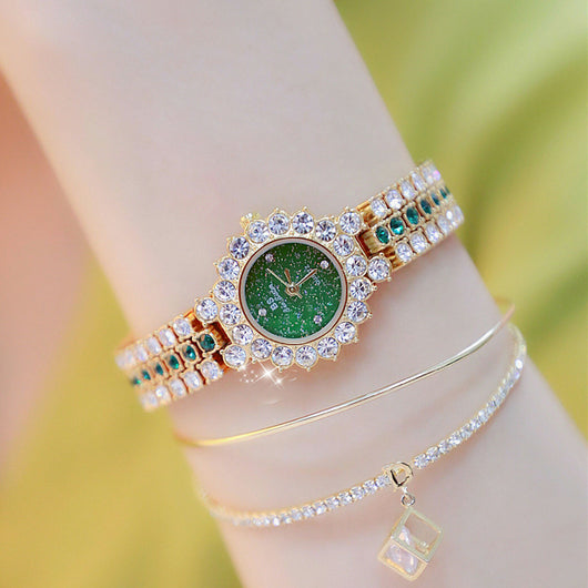 Reloj de Pulsera Multicolor para Mujer Acero Inoxidable Lujo Cuarzo Analógico - Image 12