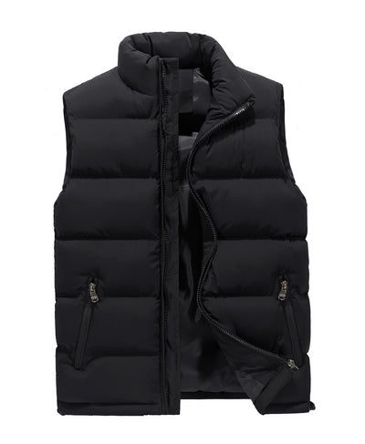 Chaleco Acolchado de Algodón para Hombre - Calidez Otoño e Invierno - Image 5