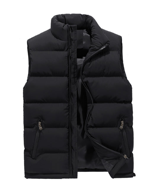 Chaleco Acolchado de Algodón para Hombre - Calidez Otoño e Invierno - Image 5