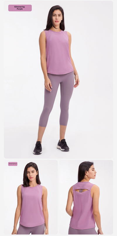 Musculosa Deportiva Transpirable con Diseño Calado - Image 17