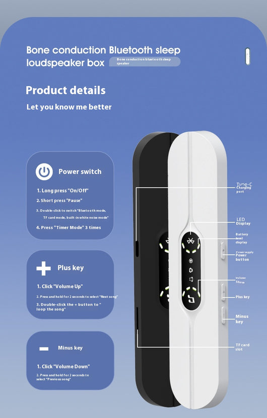 Altavoz Bluetooth de Conducción Ósea Inalámbrico - Image 19