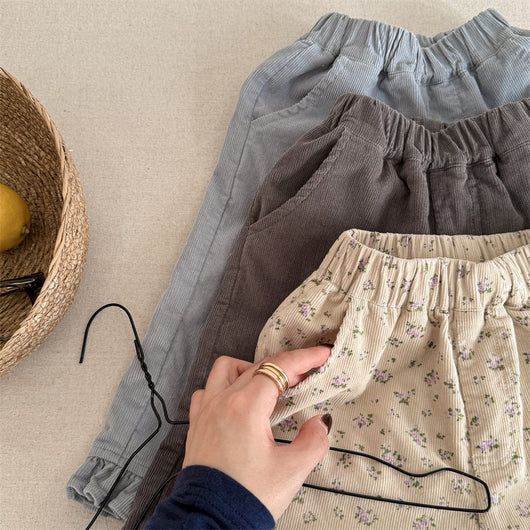 Pantalones de Pana Casual para Niñas - Comodidad y Estilo - Image 34