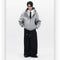 Cardigan Sudadera con Capucha y Cierre de Aire Acolchado