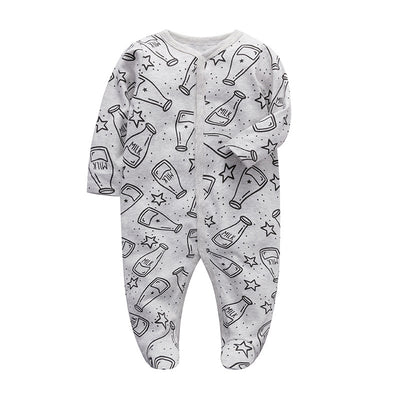 Mameluco de algodón estampado para bebé - Image 24